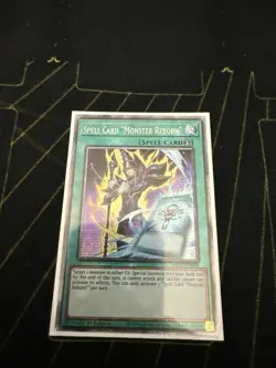 Spell Card "Monster Reborn" MP25-EN006 2025 Mega-Pack 1st Edition - Image 1