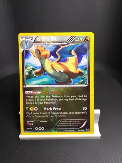 Pokemon TCG Dragonite 51/108 Roaring Skies Reverse Holo LP - Image 1