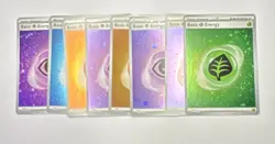 Nintendo Pokemon TCG Scarlet & Violet Basic Energy Holo Lot x8 English - Image 1