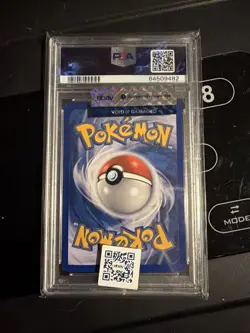 2005 POKEMON EX EMERALD #93 DEOXYS EX-HOLO PSA 8 - Image 2