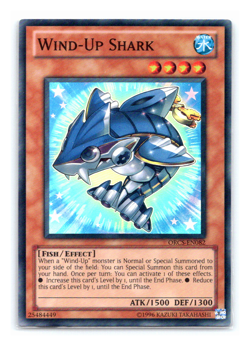 Wind-Up Shark - ORCS-EN082 - Super Rare - Yugioh - Image 1