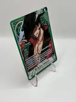 One Piece CCG Dracule Mihawk OP14-020 Leader Alt Art - English - NM+ - Image 2