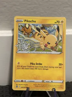 Pikachu - (Holiday Calendar) 049/195 Miscellaneous Cards & Products Holo - Image 1