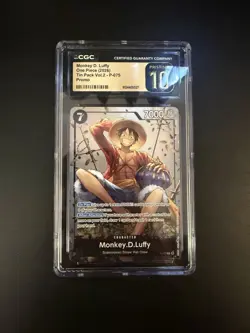 One Piece Card Game Tin Pack Vol.2 Promo CGC pristine 10 Lot - Luffy, Ace, Sabo - Image 2