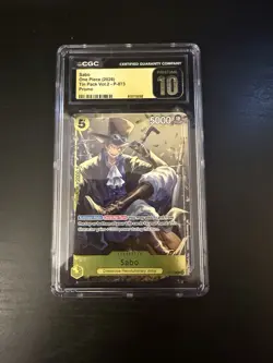 One Piece Card Game Tin Pack Vol.2 Promo CGC pristine 10 Lot - Luffy, Ace, Sabo - Image 4