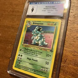 CGC 9 MINT Nidoqueen 1999 Jungle 7/64 Holo Pokemon Card - Image 3