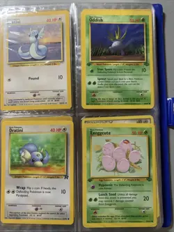 Pokemon Master Quest Binder w/ Vintage WOTC Era Cards - Base Set, Jungle, Fossil - Image 3