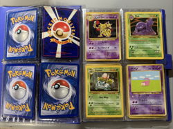 Pokemon Master Quest Binder w/ Vintage WOTC Era Cards - Base Set, Jungle, Fossil - Image 5