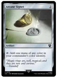 Arcane Signet Lord of the Rings MTG - Image 1