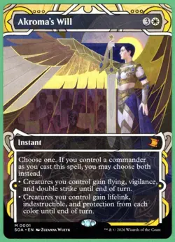 MTG Akroma's Will (Secrets of Strixhaven: Mystical Archives) 001 - Image 1