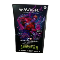 New MTG Secrets of Strixhaven Prismari Artistry Commander Deck Sealed - Image 1