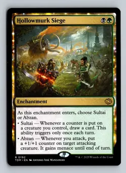 Hollowmurk Siege - TDM #192 Rare - NM / Mint Tarkir Single - Image 2