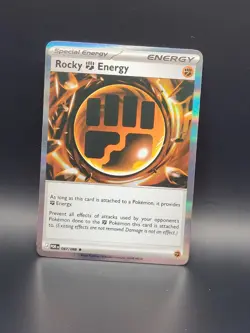 Pokemon Rock Fighting Energy POR 087/088 Regular Holo - Perfect Order - Image 1