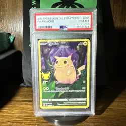 Pokemon TCG Pikachu Celebrations 005/025 Holo Holo Rare PSA 8 - Image 1