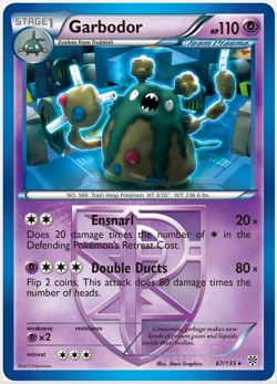 Garbodor 67/135 | Mint/Near Mint | Reverse Holo | Pokemon Plasma Storm TCG - Image 1