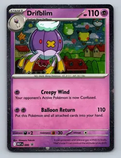 Drifblim 006 Holo Promo ME: Mega Evolution Promo NM 2025 Free Shipping - Image 1