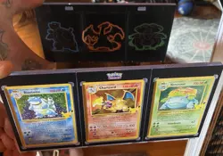Pokemon TCG Charizard Blastoise Venusaur 25th Anniversary Celebrations Holo Mint - Image 1