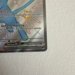 Pokemon Mew ex Full Art Shiny Ultra Rare Holo SV Paldean Fates 216/091 EN - Image 4