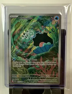 Clamperl 195/182 Illustration Rare Destined Rivals Pokemon NM - Image 1