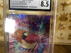 2000 Topps Chrome Pokemon Spectra HOLO #21 SPEAROW NM - Image 4