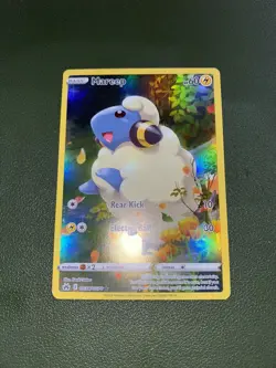 Pokemon TCG Mareep Crown Zenith: Galarian Gallery GG34/GG70 Holo Holo Rare - Image 1
