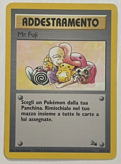 Carta Pokemon Mr. Fuji numero 58/62 set Fossil - Image 1