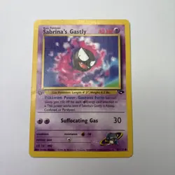 2000 Pokemon Gym Challenge - 1st Edition - Sabrina’s Gastly 97/132 - Ungraded - Image 1