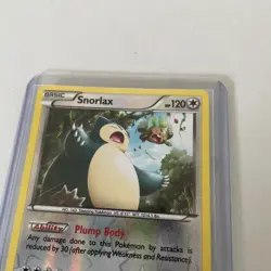 Snorlax Reverse Holo 118/162 BREAKthrough Pokemon Card - Image 3