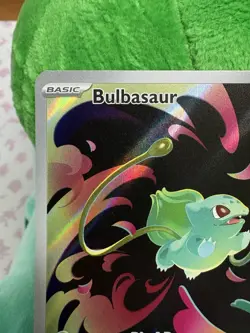 Pokemon TCG Bulbasaur 133/132 Misc Cards & Products Stamped Holo IR ENG - Image 2