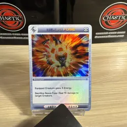 Chaotic 147/232 Nexus Fuse Super Rare Holo Foil Battlegear Card - Image 1
