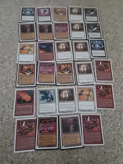 Lot Of 29 MTG Tempest Cards 1997 Wizards Of The Coast Magic The Gathering - Image 1