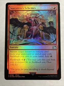 Sorceress's Schemes Final Fantasy Foil - Image 1