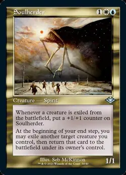 Soulherder -Foil Medium Play MTG Modern Horizons 1 Retro Frames - Image 1