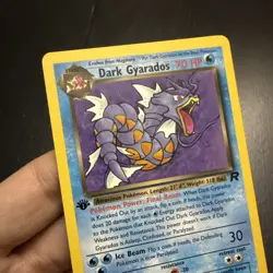 Dark Gyarados (25) #25/82 (1st Edition) (NM) Team Rocket TR Pokemon - Image 2