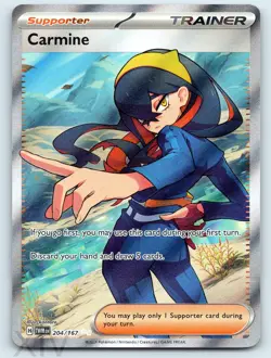 Carmine 204/167 Pokemon Twilight Masquerade Ultra Rare - Image 1