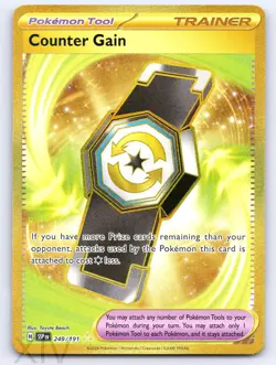 Counter Gain 249/191 Pokemon Surging Sparks Hyper Rare - Image 1