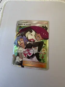 Jessie & James (Full Art) 68/68 Hidden Fates Holo Pokemon NM GA3 - Image 1