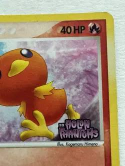 Torchic 83/110 Holon Phantoms Stamped Holo Pokemon Card - Image 3