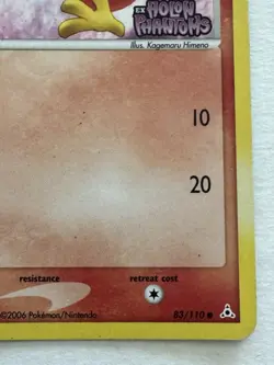 Torchic 83/110 Holon Phantoms Stamped Holo Pokemon Card - Image 4