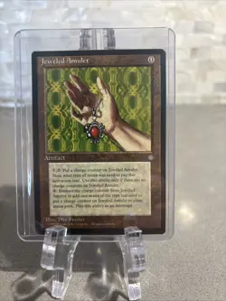 Mtg Jeweled Amulet MP Ice Age Magic the Gathering Card - Image 1