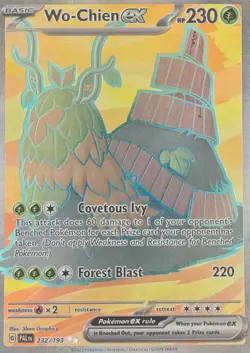 Pokemon Wo-Chien ex 232/193 Paldea Evolved Ultra Rare Full Art Holo NM - Image 1