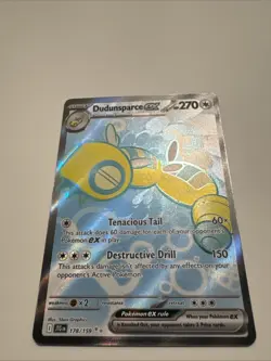 Dudunsparce ex 178/159 Pokemon Journey Together Holo -NM - Image 1