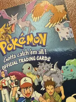 1999 Topps Pokemon Series 1 TV Animation Silver Foil Checklist Blue Logo NNO - Image 4