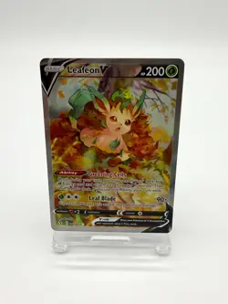 Pokemon Company Leafeon V 167/203 Evolving Skies Ultra Rare Holo Full Art NM - Image 1