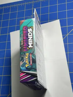 Unified Minds Hanger Box 3 Booster Packs Factory Sealed New Sun & Moon Pokemon - Image 2