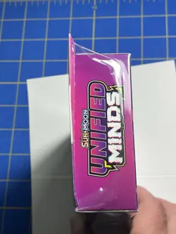 Unified Minds Hanger Box 3 Booster Packs Factory Sealed New Sun & Moon Pokemon - Image 5