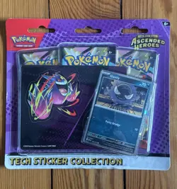 Pokemon TCG Ascended Heroes Tech Sticker Collection - Gastly - Image 1