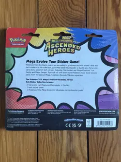 Pokemon TCG Ascended Heroes Tech Sticker Collection - Gastly - Image 2