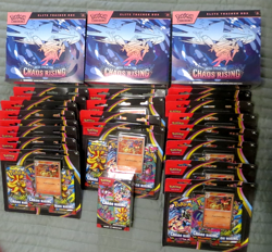 Pokemon TCG Chaos Rising ETB - Booster Bundle Box - Blister Pack LOT (24) Sealed - Image 1