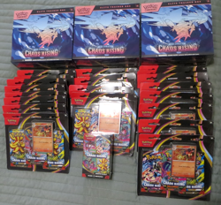 Pokemon TCG Chaos Rising ETB - Booster Bundle Box - Blister Pack LOT (24) Sealed - Image 2